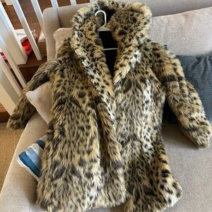 SpiritHoods Black and Brown Faux Fur Hood